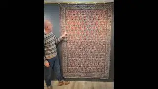 Fine Antique Qum Rug #antiquerugs #interiordesign #art