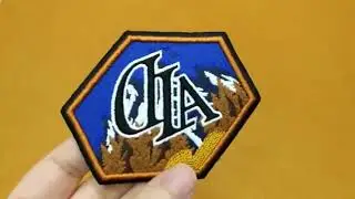 Custom embroidered patches from qinghanlabel.com