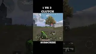 1 vs 3 bgmi rank up clutch highlights #bgmi #bgmishorts #bgmihighlights #bgmiclutch