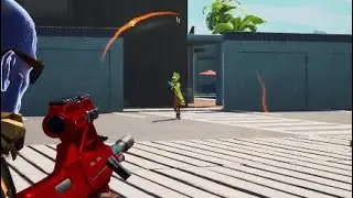 Fortnite: LeBron vs Rick (Fishstick Island: Red vs Blue)