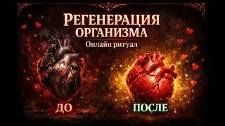 ☯️ОРГАНИЗМ НАЧНЕТ ВОССТАНАВЛИВАТЬСЯ СРАЗУ ПОСЛЕ ПРОСМОТРА! ОНЛАЙН РИТУАЛ РЕГЕНЕРАЦИИ И ОМОЛОЖЕНИЯ