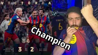 BAR&Ccedil;A ENCORE CHAMPION FACE AU REAL MADRID 😁 3-2  Raphinha mvp Pedri un g&eacute;nie 