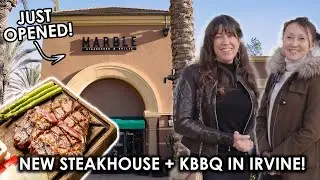 O.C. EATS: Irvine Just Got a Brand New Steakhouse / Korean BBQ! (And it's Open Late)