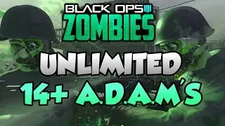 14+ UNLIMITED A.D.A.M's ALPHA OMEGA GLITCH (After Patch 1.21) - BO4 ZOMBIE GLITCHES