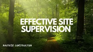 site supervision