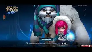 Wild Rift Login Screen