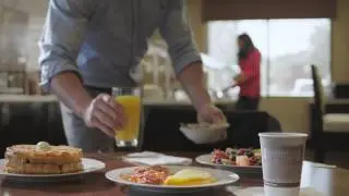 Free Hot Breakfast: Take Seconds, Thirds, or Fourths! | Staybridge Suites. Hugely Different