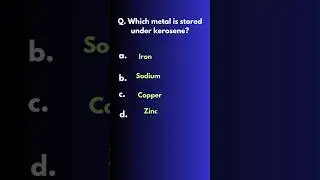 Class 10 Science Ch 3 PYQ MCQ 🔥 Which Metals Are Stored Under Kerosene? | Most Important Question
