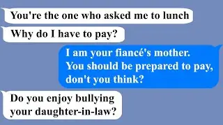 【Apple】My future daughter in law is horrified when I ask her to pay for lunch