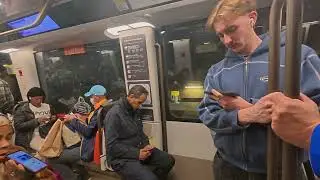 Parisian subway Chatelet to Gare de Bercy Line 14