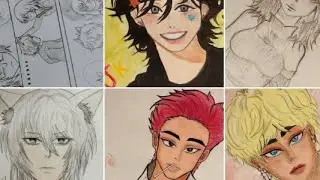 #bts# anime #art part 1 bts army and anime fans pls like and comment 💜💜💜💜 ❤️❤️❤️❤️ anime and bts art
