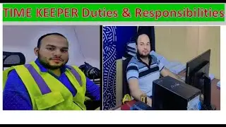 Job Duties and Responsibilities of Time Keeper in gulf companies-2025 Kya kam hota hai h & English