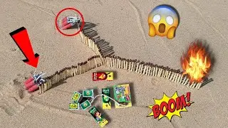 Lot's of Bijli bom patakhe dhamaka 💥omg blast with matchstick 