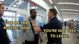 Cop Demands Receipt, Threatens Arrest — Seconds Later Learns He’s an IRS Criminal Investigator