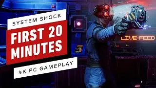 System Shock Remake: The First 20 Minutes of PC Gameplay in 4K