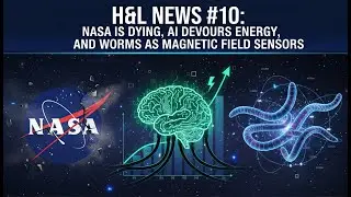 NASA is Dying, AI Devours Energy, and Worms as Magnetic Field Sensors | H&L News #10