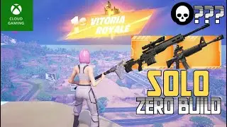 Gameplay Fortnite Capítulo 7 Temporada 1|Zero Build Solo no Xcloud| Ps4 Controle