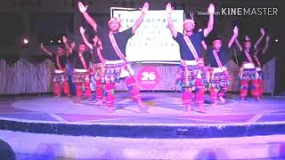 Entertaining Taiwan Traditional Dance at Hotel Royal, Taitung , Taiwan