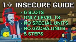 The Battle Bricks // Insecure 1 Star Beginner Guide [Chapter 3 Stage 20]