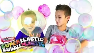 Челлендж КТО НАДУЕТ БОЛЬШЕ ШАР ? Вызов принят ! ПЛАСТИКОВЫЙ ПУЗЫРЬ Challenge Magic Goo Balloon