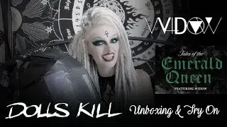 Dollskill House of Widow Emerald Queen Unboxing & Try On - Victoria Lovelace