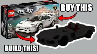 TOP 10 Alternate Builds for Lego Speed Champions set 76908 Lamborghini Countach (Part 2)