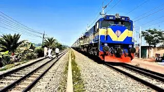 Padma Express Train || Rajsahi to Dhaka route most speedy Express Train Bangladesh