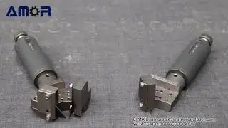Twins V Grooving Tool VS Single V Grooving Tool | CNC Oscillating Knife Cutting Machine