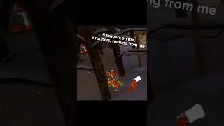 Running and tagging in a 5v5 #gorillatag #vr #gtag #scrims #competitive #forest #running  #edit