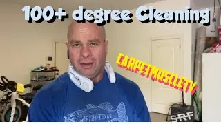 Vacuum, scrub and clean a wool rug. Relaxing footage.  Vlm carpet cleaning.