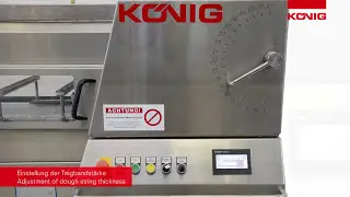 Koenig - Artisan SFC - Dough sheeting line - Teigbandanlage