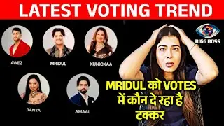Bigg Boss 19 LATEST Voting Trend | Shocking! Youtuber Mridul Ko Kaun De Raha Hai Takkar?