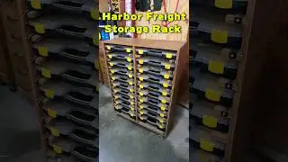 Harbor Freight Storage Rack Update