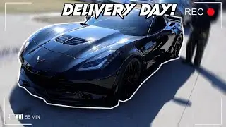 TAKING DELIVERY OF MY DREAM CAR AT 21 (2019 Corvette Z06)😱🔥
