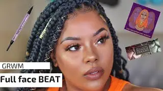 GRWM | Simple halo eye | Juvia’s place | UD Brow Blade