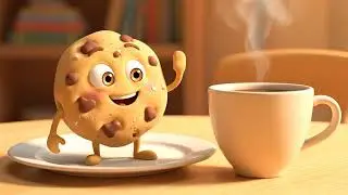 Coffee & Cookie &ndash; Perfect Morning Duo! 🍪☕ | Pixar 3D