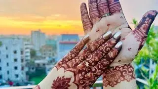 ll Trending Simple Aesthetic Mehndi Designs l Trending Simple Mehandi ll @ommsuryavlogs9835 