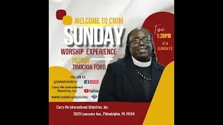 CMIM Inc. Sunday Worship Service - Live Stream