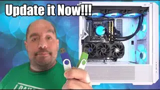 Flashing BIOS and Installing Windows on a new PC Build - ASRock X670E Pro RS