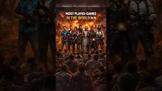 MOST PLAYED GAMES IN THE WORLD 😱 These Games Rule 2026! 🎮🔥#shorts #trending #youtubeshorts #gaming