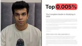 The Complete Guide to Studying like an All India Ranker in 2026.