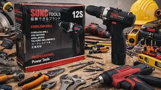 SUNC TOOLS BOR CORDLESS 12v - Murah meriah (apa adanya)