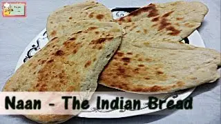 Garlic Naan- The Indian Bread in Microwave Convection