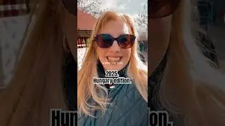 Hungary in 2025. My year in one minute. ￼#lifeinhungary #expatlifehungary #magyarorszag