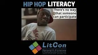 Shuaib Meacham hip hop literacy LitCon 24