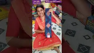 Unique Tie & Die Diamond design Kanji soft silk What's app 63810 33510 #pattusarees #bridalsarees
