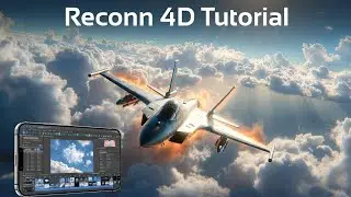 Recoon 4D animation tutorial || cloud || fighter plane || creative cg