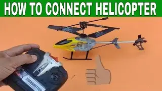 HOW TO CONNECT REMOTE CONTROL HELICOPTER | HOW TO REPAIR RC HELICOPTER SENSOR