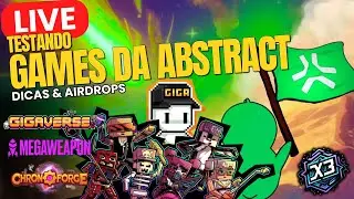 TESTANDO JOGOS QUE D&Atilde;O XP NA ABSTRACT: CHRONOFORGE | GIGAVERSE | MEGAWEAPON