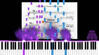 Free Sheet Piano Sunny Milk's Scarlet Mist Incident Level Intermediate   - notenhac.com